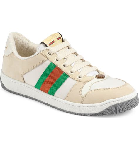 gucci screener low top sneakers.